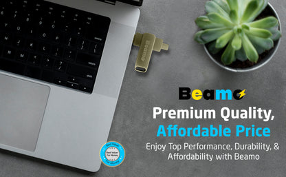 Beamo Ubuntu Desktop 24.04.3 LTS (Very Latest Release) 64-bit Bootable USB Flash Drive, Live USB for Installing and Repairing Ubuntu Desktop