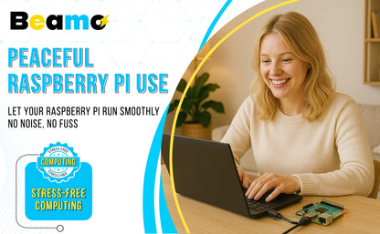 Beamo Preloaded 64GB Raspberry Pi OS [U3 Class 10 Speed] MicroSD Card Compatible with All Raspberry Pi Series 5, 500, 400, 4B, 3B, 3B+, 3A+, Zero 2 W, CM, Great For Easy Raspberry Pi OS Setup 64 Bit