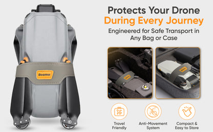 Beamo Propeller Strap Holder Guard for DJI Air 3/3s, Transport and Travel Protection Accessory