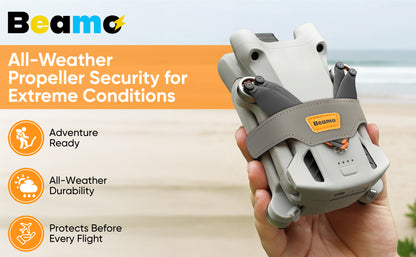 Beamo Propeller Strap Holder Guard for DJI Air 3/3s, Transport and Travel Protection Accessory