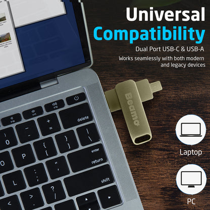 Beamo Ubuntu Desktop 24.04.3 LTS (Very Latest Release) 64-bit Bootable USB Flash Drive, Live USB for Installing and Repairing Ubuntu Desktop