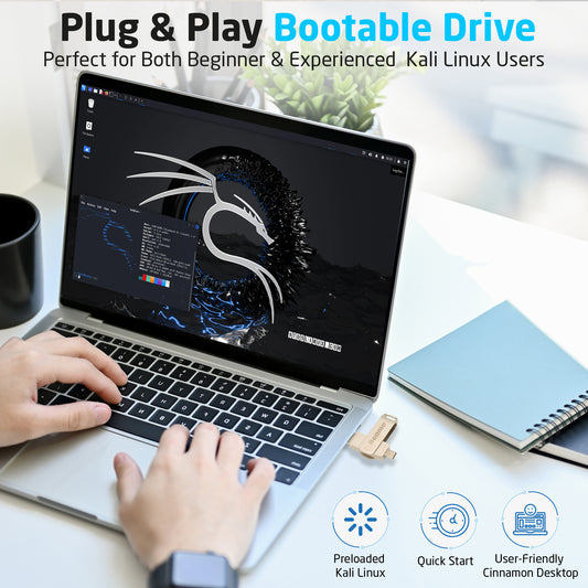 Beamo Kali Linux Bootable USB Version 2025.2 For Booting/Using and Installing Kali Linux