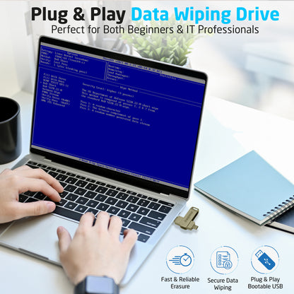 Beamo Hard Drive and SSD Data Eraser USB, Highly Secure Data Wiping Tool, The Industry Standard Data Wiping Software