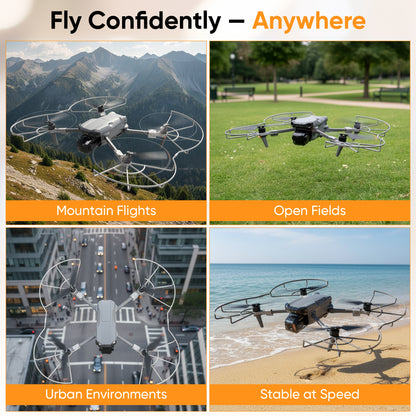 Beamo Propeller Guard for DJI Air 3S/Air 3 Drone, Protective Blade Guard Accessory for Safe Flying